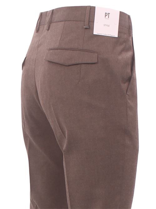 pantalone master f.f. in flanella light stretch PT | AFMAZ00VRN-CM13120
