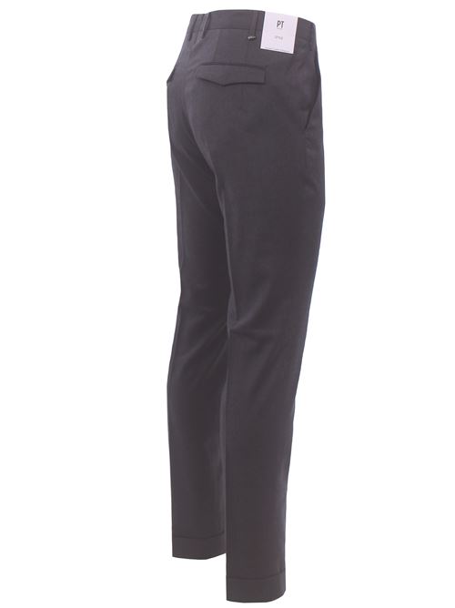 pantalone master f.f. in flanella light stretch PT | AFMAZ00VRN-CM13240