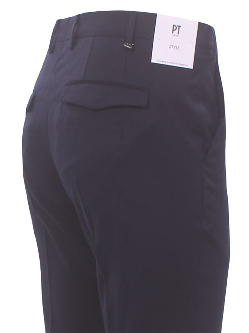 pantalone master f.f. in flanella light stretch PT | AFMAZ00VRN-CM13360