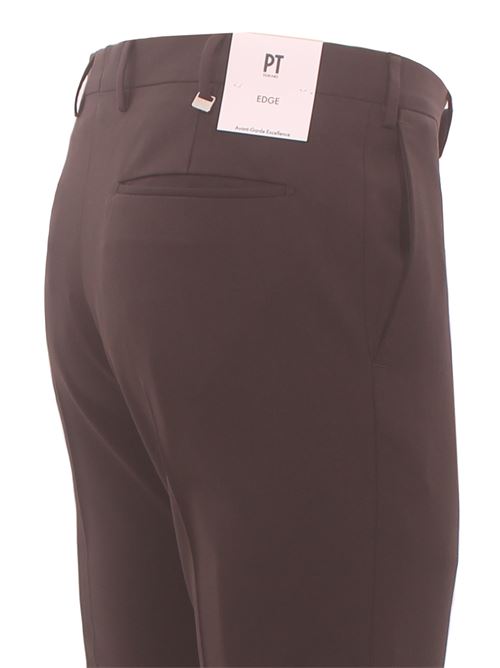 pantalone dieci f.f. in saglia stretch PT | AFX0Z00VRN-MA37190