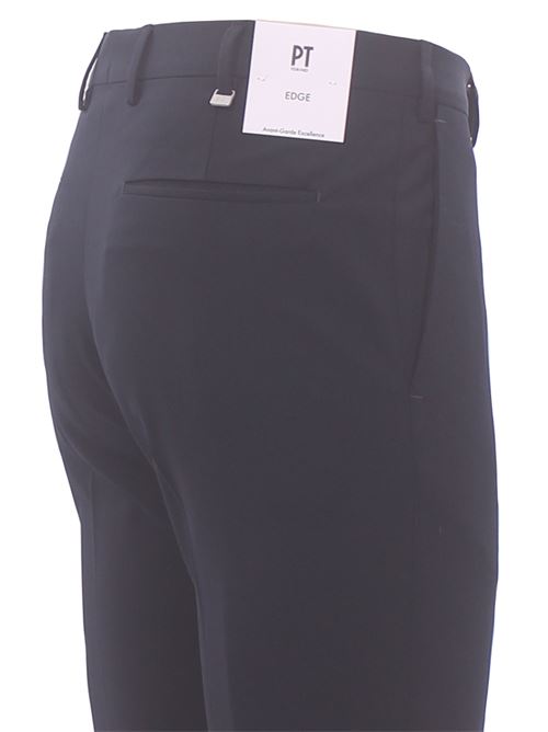 pantalone dieci f.f. in saglia stretch PT | AFX0Z00VRN-MA37370