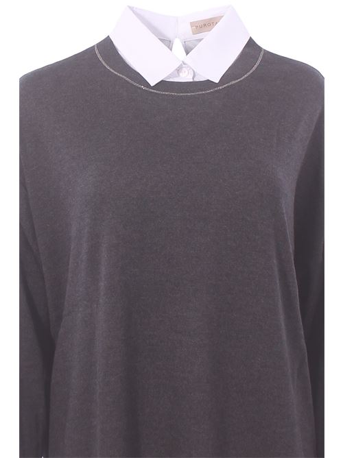 Girocollo camicia in seta e cashmere PUROTATTO | FW260702038350