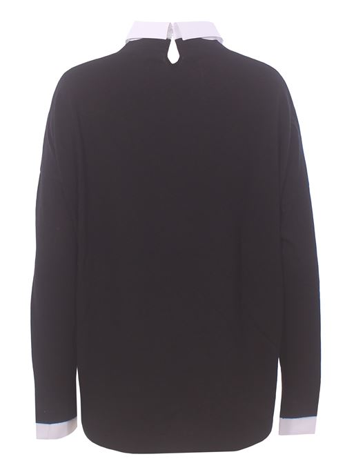 Girocollo camicia in seta e cashmere PUROTATTO | FW26070203876