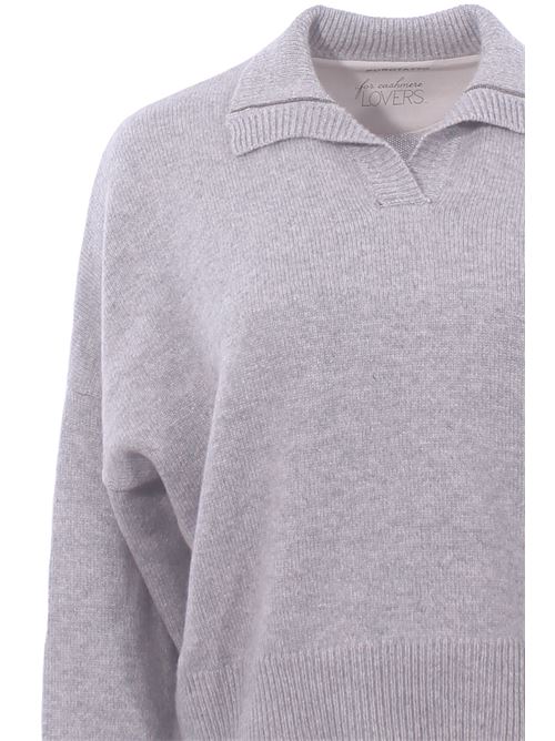 Maglia polo in cashmere PUROTATTO | FW260712130161