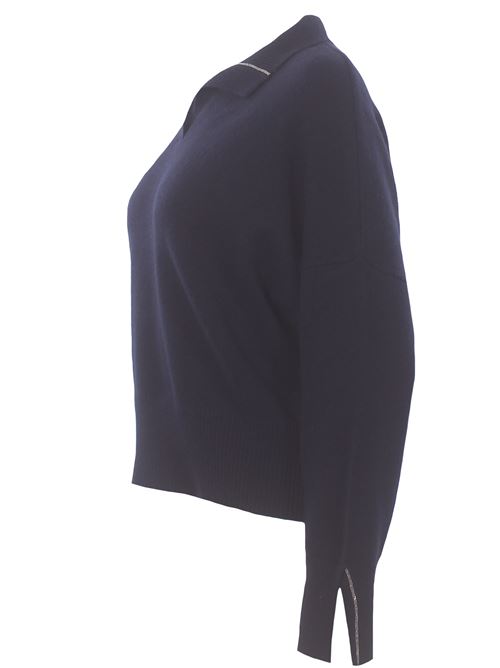 Maglia polo in cashmere PUROTATTO | FW260712130301