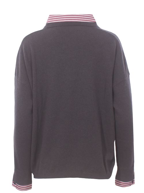 Polo camicia in cashmere PUROTATTO | FW260712181350