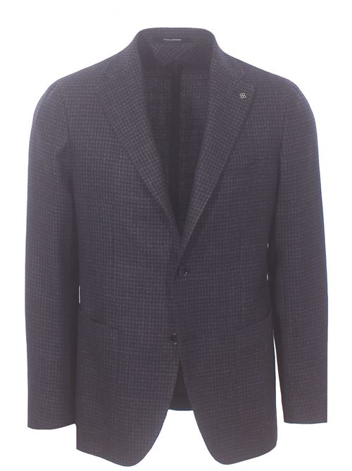 giacca pied de poule in lana e seta TAGLIATORE | 1SMC22K-520150B1321