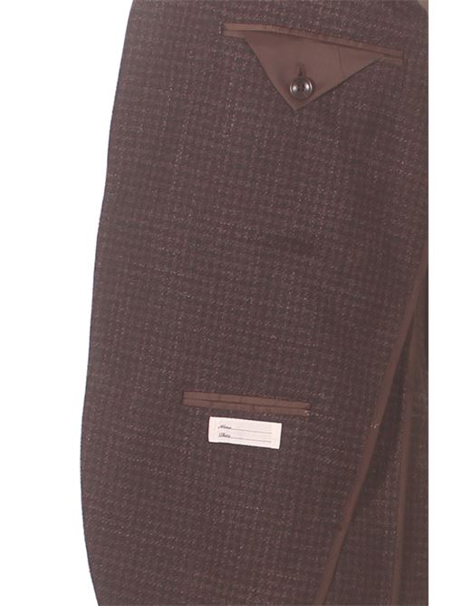 giacca piede de poule in lana e seta TAGLIATORE | 1SMC22K-520150M1375
