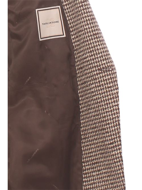 Giacca doppiopetto quadri TAGLIATORE | J-PARIGI10B160080UEM929
