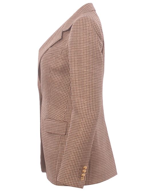 Giacca monopetto quadri effetto lame' TAGLIATORE | J-PARIGI12BH50049PM1345