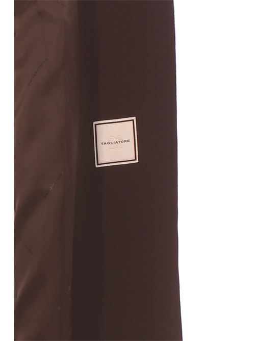 Cappotto doppiopetto in lana e cashmere con cintura TAGLIATORE | JOLE350001UEM940