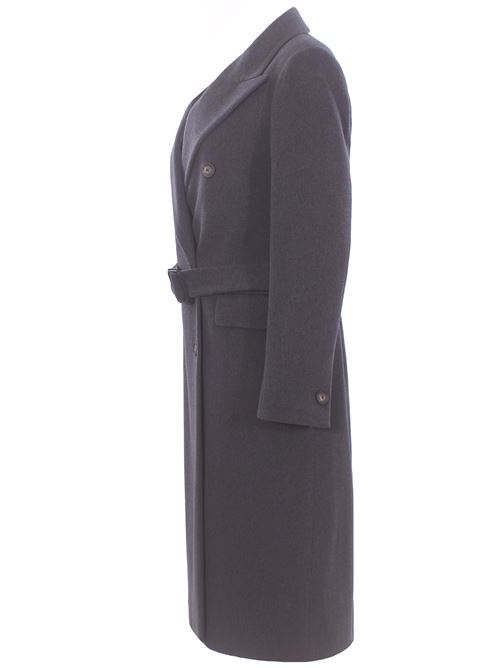 Cappotto doppiopetto in lana e cashmere con cintura TAGLIATORE | JOLECC350001UG5053