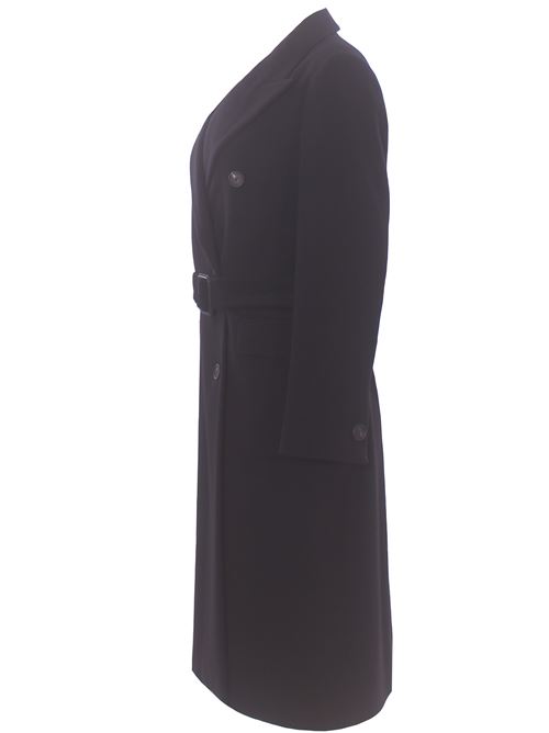 Cappotto doppiopetto in lana e cashmere con cintura TAGLIATORE | JOLECC350001UN5051