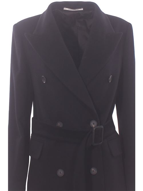 Cappotto doppiopetto in lana e cashmere con cintura TAGLIATORE | JOLECC350001UN5051