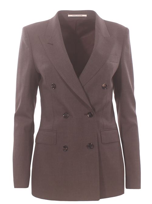 Tailleur doppiopetto in lana stretch TAGLIATORE | T-PARIGI10BAD190045UM1340