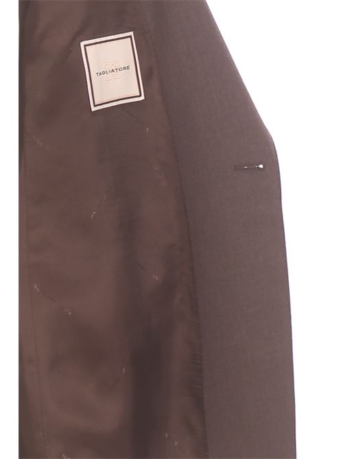 Tailleur doppiopetto in lana stretch TAGLIATORE | T-PARIGI10BAD190045UM1340