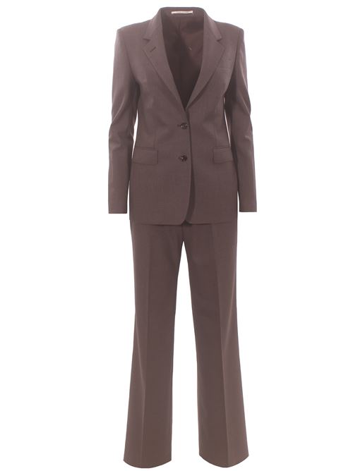 Tailleur monopetto in lana stretch TAGLIATORE | T-PARIGI12BAD190045UM1340