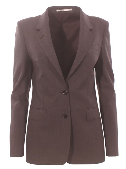 Tailleur monopetto in lana stretch TAGLIATORE | T-PARIGI12BAD190045UM1340