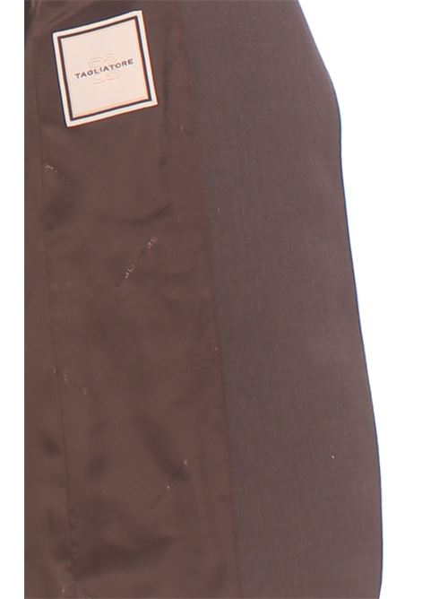 Tailleur monopetto in lana stretch TAGLIATORE | T-PARIGI12BAD190045UM1340