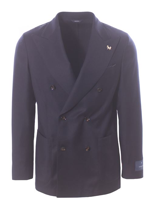 giacca zero gravity doppiopetto in flanella light TOMBOLINI | G113-IRP3U781
