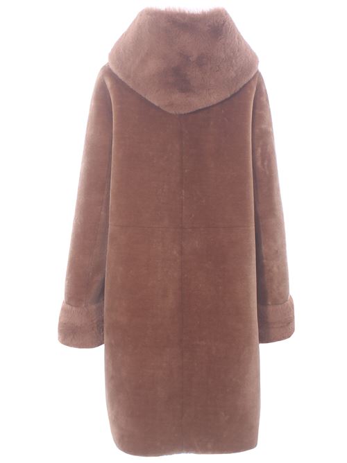 cappotto lungo reversibile ecopelle VLAB | FW5603337