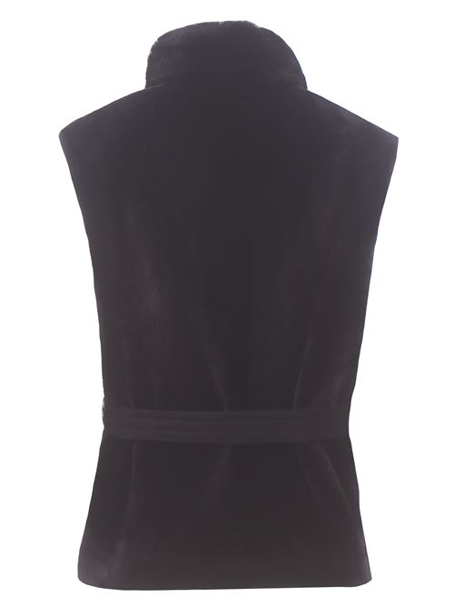 Gilet reversibile in ecopelliccia VLAB | FW662411