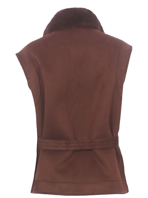 Gilet reversibile in ecopelliccia VLAB | FW6624130