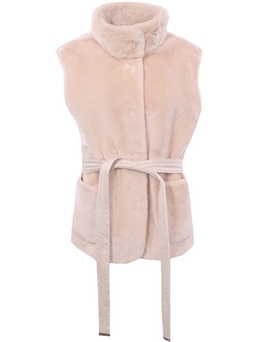 Gilet reversibile in ecopelliccia VLAB | FW6624188