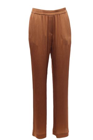 Pantaloni palazzo effetto goffrato NUDE | 1103510299