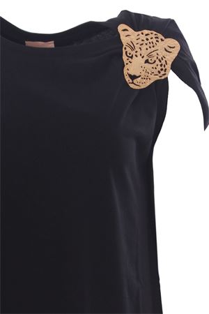 T-shirt in cotone con applicazione NUDE | 110353609