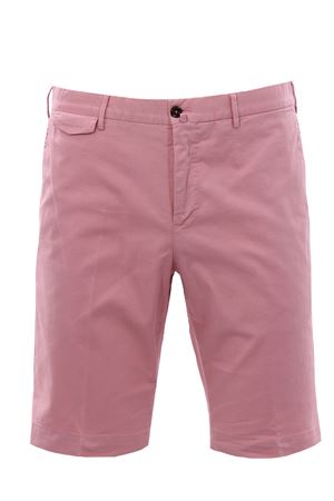 Bermuda tinto in lino e cotone PT | CBBTKCZ00CL1PU300600