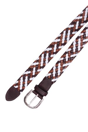 Cintura intreccio tuboloare in pelle SADDLER'S | ST7202