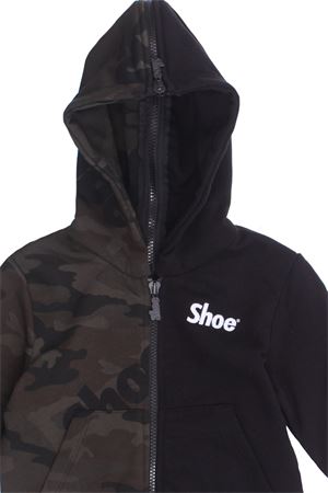 Felpa full zip con cappuccio SHOE | ZACKJ0403BICOLOR