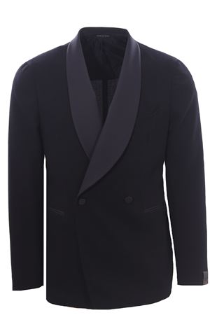 Giacca smoking in armatura effetto riga TAGLIATORE | K-ELLIOTT1YA15UEG190B1006