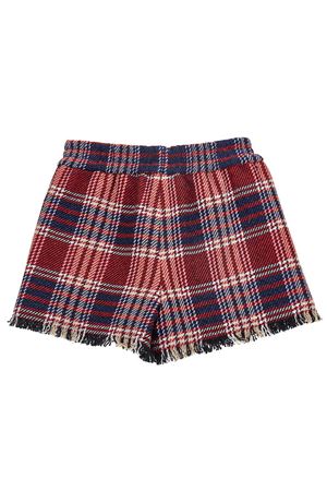 Shorts tartan in lurex MONNALISA | 11042303104356
