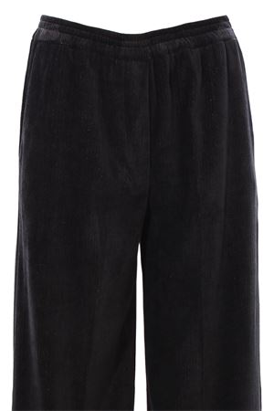 Pantalone gamba larga in velluto a coste NUDE | 110332809