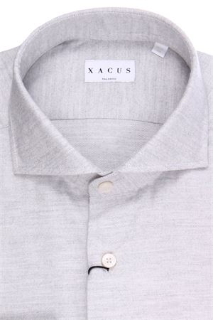 Camicia spigata misto tencell XACUS | 31114ML52002