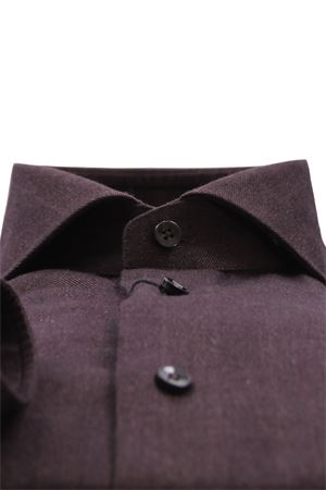 Camicia spigata misto tencell XACUS | 31114ML52010