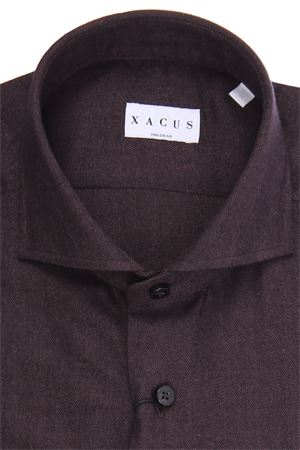 Camicia spigata misto tencell XACUS | 31114ML52010