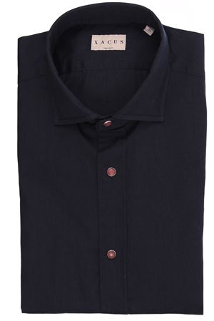 Camicia in gabardina di cotone con bottoni automatici XACUS | 31749ML749754
