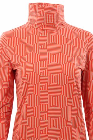 T-shirt in jersey disegno geometrico XACUS | 35469SELENE002