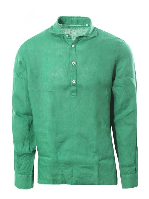 polo camicia tyler in lino tinto capo ALTEA | 400241