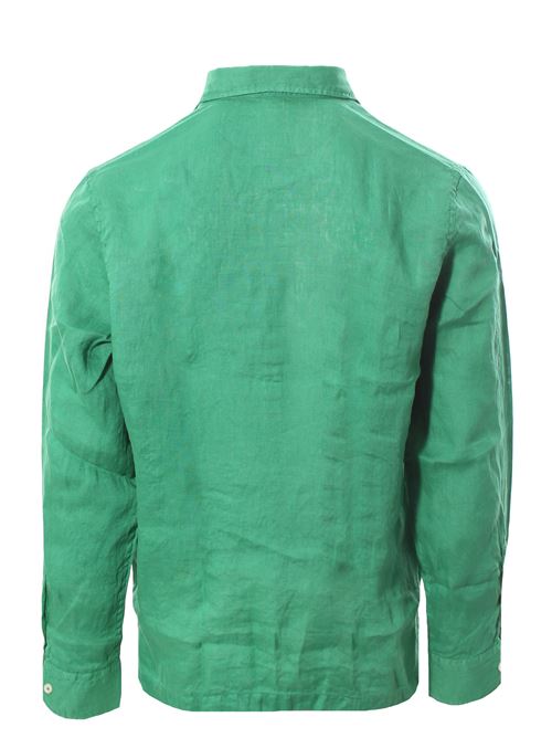 polo camicia tyler in lino tinto capo ALTEA | 400241