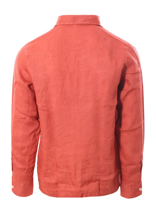 polo camicia tyler in lino tinto capo ALTEA | 400273