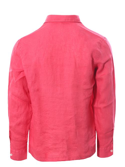 polo camicia tyler in lino tinto capo ALTEA | 400276