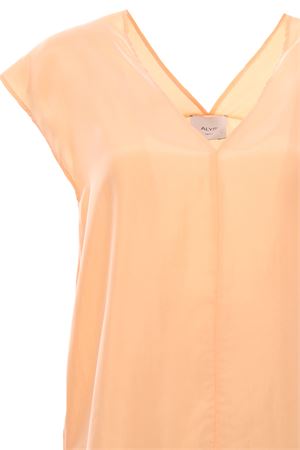 Canotta in seta  ALYSI | 103230P3049APRICOT
