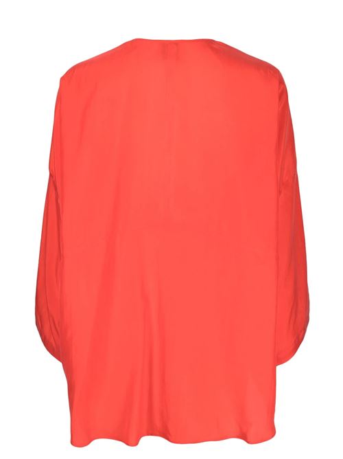 Giacca kimono in seta ALYSI | 103811P3049CORALLO