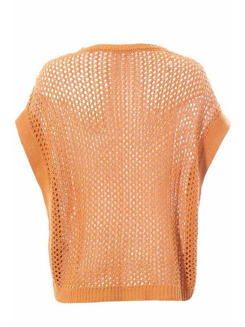 Girocollo in lino e cotone traforato ANTONELLI | MALCOLM41038JT01892C20136