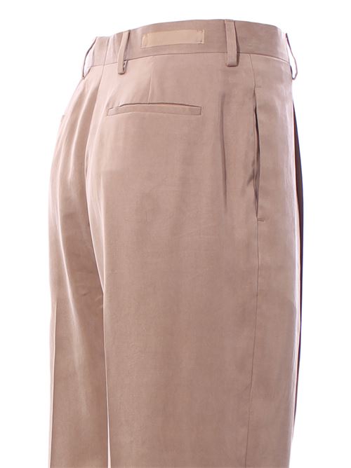 Pantalone in tencel vita alta BRIGLIA | BORGONUOVO32318100023