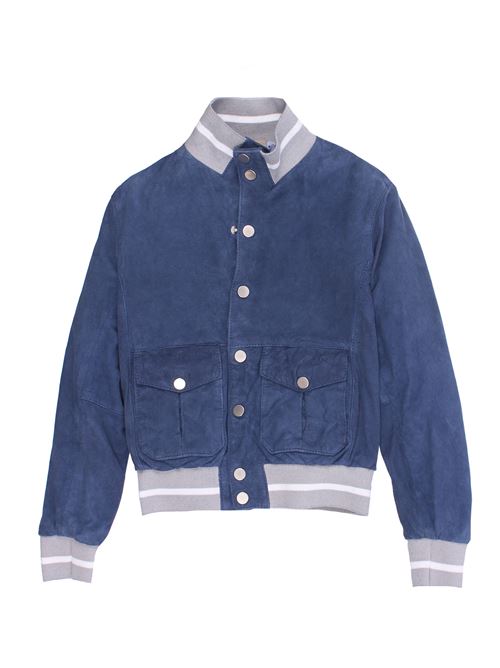 Giubbino in camoscio DETWELVE | DPB-POLOJKTZAFFIRO
